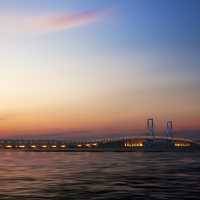 Bridge at Surabaya in Indonesia 