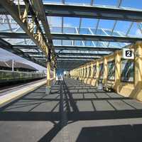 Bray Daly railway station in Ireland