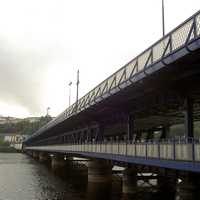 Craigavon Bridge in Derry, Ireland