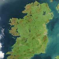 Satellite Image of Ireland