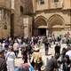 Jerusalem israel holy sepulcher with people