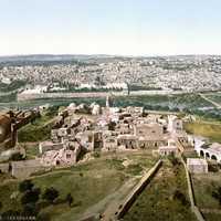 Jerusalem landscape in Israel