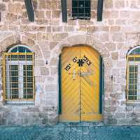 Doorway in Tel-Aviv, Israel