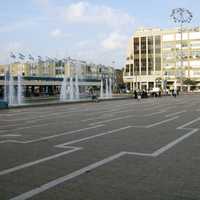 Rabin square in Tel-Aviv, Israel