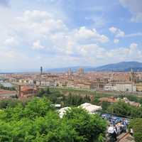 Florence under the skies