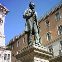 Statue of Alessandro Manzoni
