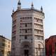 Baptistery of Parma in Italy
