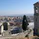 Bell tower of the S. Bartolomeo Church in Campobasso, Italy