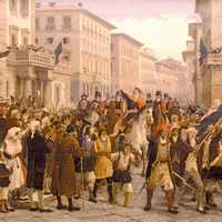 Giovanni Maria Angioy, the Emissary of the Viceroy enters Sassari, Italy