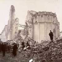 Image of the 1908 Messina earthquake aftermath in Italy