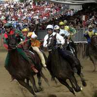 Palio di Asti Horse Race in Asti, Italy