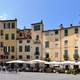 Piazza Anfiteatro in Lucca, Italy