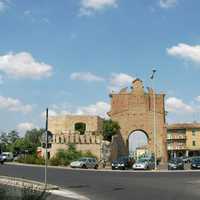 Porta Schiavonia in Forli, Italy