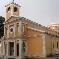 The church of Borgo Sabotino in Latina, Italy