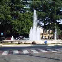 The Fontana di Piazza Giuseppe Garibaldi in Velletri, Italy