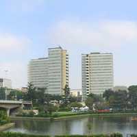 Panoramic View of EUR Business district