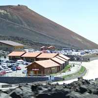 Sapienza Tourist Refuge on Mount Etna