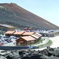 Sapienza Tourist Refuge on Mount Etna