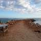 Pathway to the ocean in Kingston, Jamaica