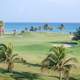 Landscape of a golf course in Jamaica