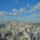 Cityscape view of Osaka, Japan