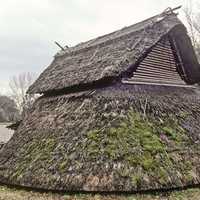 Reconstructed building at the Toro archeological site in Shizuoka, Japan