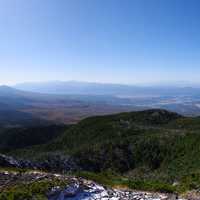 View from Mt Kita Yokodake in Japan