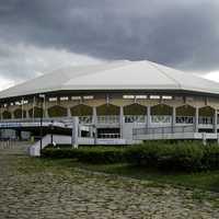 Makomanai Sekisui Heim Ice Arena in Sapporo, Japan