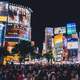 Night Time City View in Tokyo, Japan