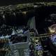 Minato Mirai from the Landmark Tower at night in Yokohama, Japan image ...