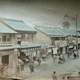 Street Scene in 1880 in Yokohama, Japan