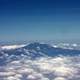 Mount Kilimanjaro above the clouds from Kenya