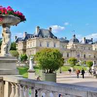 Castle Garden in Luxembourg