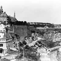 Fortress of Luxembourg  before 1867 demolition