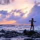 Child on the seashore in Madagascar