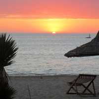 Seaside Sunset over the Indian Ocean in Madagascar