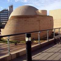 Cecut landmark in Tijuana, Baja California, Mexico