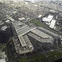 Aerial View of Mexico City from the airport