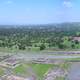 Panoramic view from the summit of the Pyramid of the Sun in Teotihuacan, Mexico