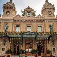 Fancy building on the French Riveria on Monaco