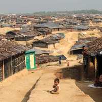 Kutupalong Refugee Camp in Myanmar