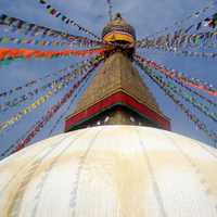 Boudhanath Stupa in Kathmandu, Nepal