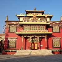 Shechen Tennyi Dargyeling Golden Temple in Kathmandu, Nepal