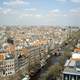 Urban Metro Cityscape of Amsterdam, Netherlands