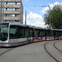 Citadis Tram in Rotterdam, Netherlands