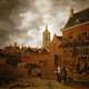 Streets of The Hague in 1650, Netherlands