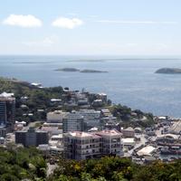 Downtown Port Moresby in New Guinea