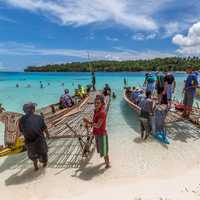 Lakatoi Beach and Landscape in Papua New Guinea