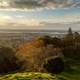 Landscape and cityscape with light from above in Auckland, New Zealand