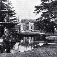 The Peacock Fountain in its second location in Christchurch, New Zealand